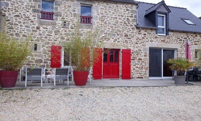Plorec-sur-Arguenon House | Family House & Renovated Bakehouse with Oceanfront Views