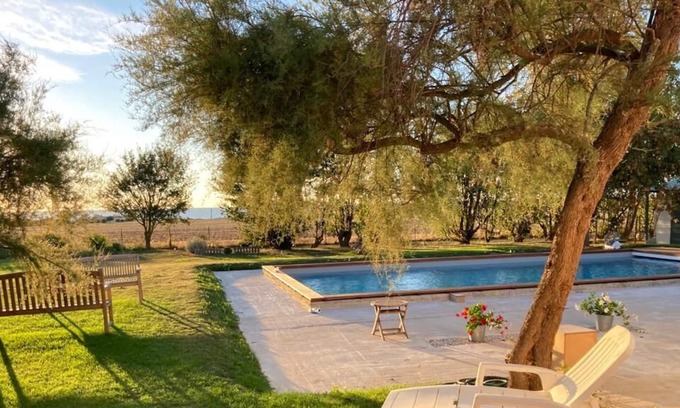 LHoumeau House | Family House with Ocean View and Heated Pool Retreat