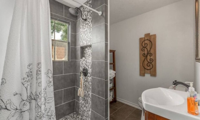 Bryan House | Family-Friendly Fun Space with Spa and Hot Tub Amenities