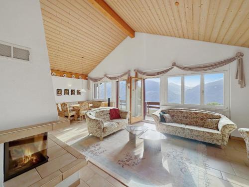 Crans-Montana Apartment | Family Penthouse with view of the Swiss Alps