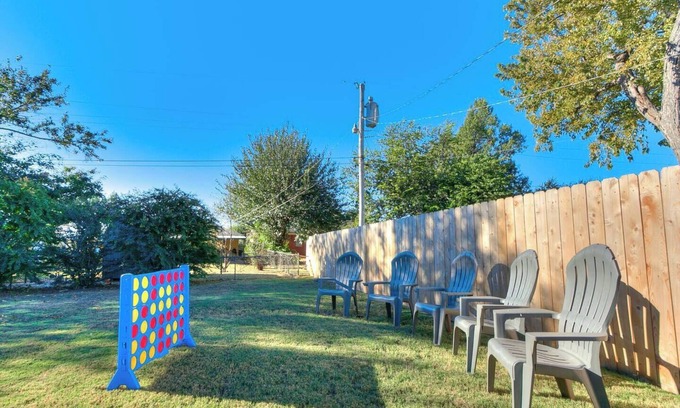 Central Oklahoma City House | Unforgettable Stay & Play: Dog-Friendly with Game Room