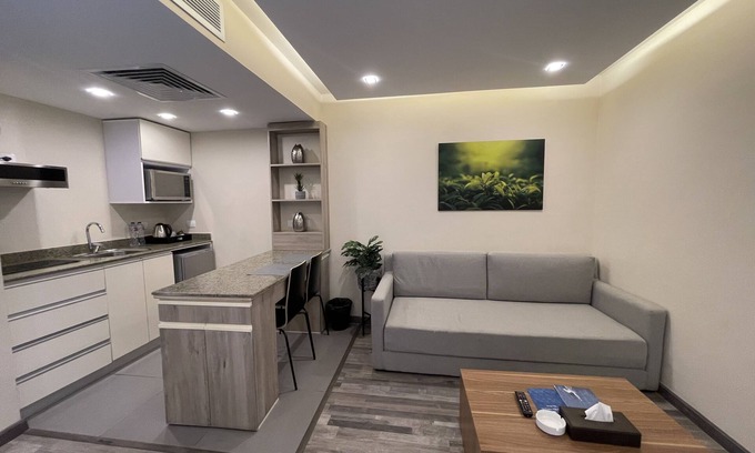 Heliopolis Apartment | Convenient Family Studio Twin Near Airport with Pool