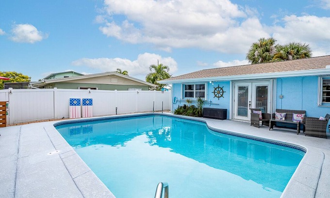 Merritt Island House | Family Vacation Home with Pool & Canal Access for Adventure