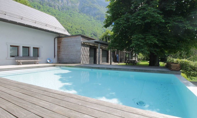 Aiguebelette-le-Lac Villa | Family Villa with Pool in Aiguebelette-Le-Lac Awaits You