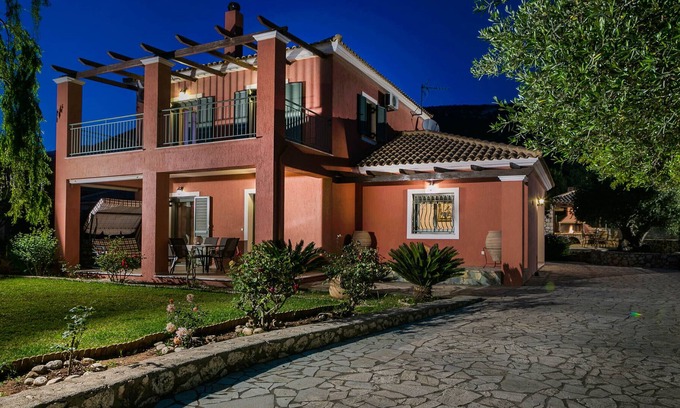 Razata Villa | Family Villa with Gardens & Terrace near the Beach