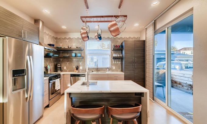 Old Town North House | Inviting Townhome Steps from Old Town, Breweries & River!