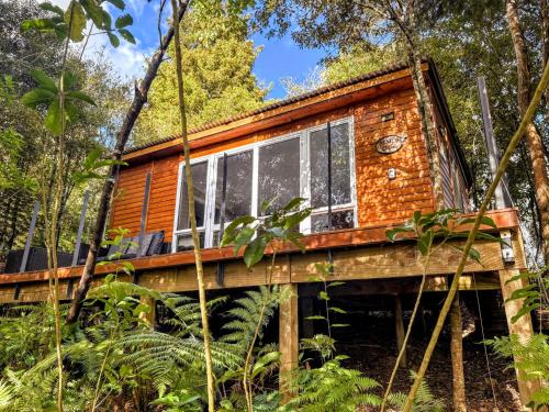 Wainui Ski Chalet | Cozy Fantail Bush Chalet with Breakfast & 8.8 Star Rating