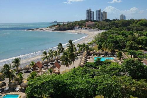 Nueva Gorgona Apartment | Beachfront Condo with Pool & Mountain Views, Rated 9.4/10