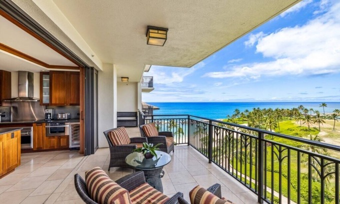 Ko Olina Condo | Unforgettable Oceanfront Getaway at Beach Villas B806