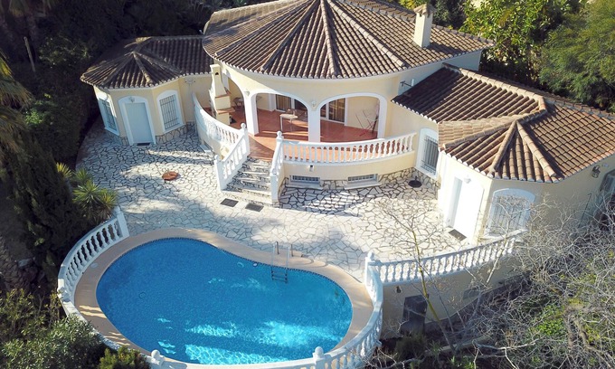 Denia House | Fantastic villa with private pool and panoramic views of the Mediterranean.