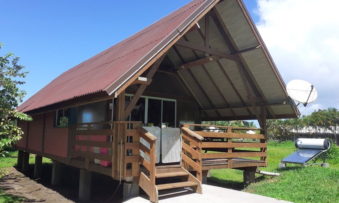 Teahupoo House | Discover Fare Apetahi in a Serene Wooded Park Retreat