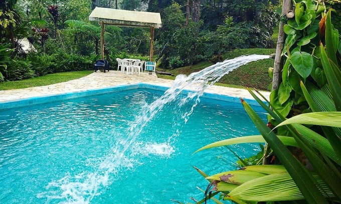 Juquitiba House | Idyllic Farm Retreat in Juquitiba with Pool & Lake View