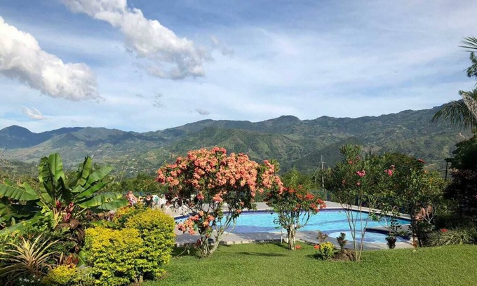 Barbosa House | Farm near Medellin with mountain views