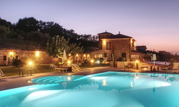 Castellabate House | Unique Farmhouse Retreat with Infinity Pool & Ocean Views