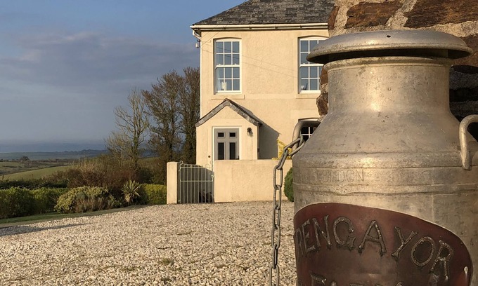 Saint Gennys Other | Idyllic Farmhouse with Sea Views - Steps from the Beach!