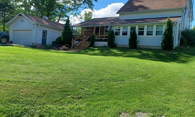 Minden Other | Waterfront Farmhouse with Pool and Spa Amenities