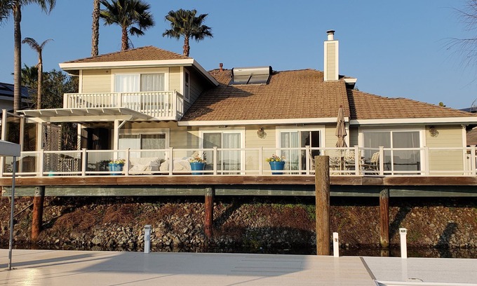 Discovery Bay House | Elegant Updated Home with Pool and Dock for Multiple Boats
