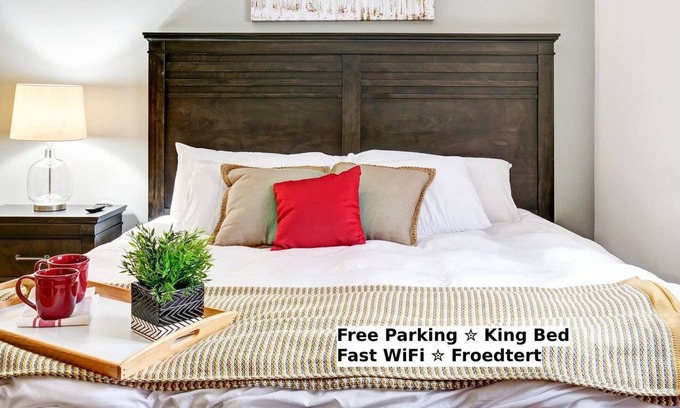 Wauwatosa Apartment | Top-Rated Hotel with King Bed, Fast WiFi & Pool Access