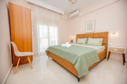 Asprovalta Apartment | Family-Friendly Fay's Apartment with Cozy Kitchen Amenities