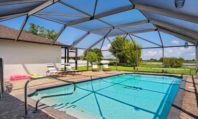 Biggar House | Experience Comfort in Ft Myers with Pool & Ocean Views