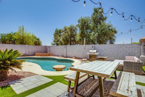 Greenfield Lakes House | Relaxing Gilbert Vacation Rental with Private Pool & Patio