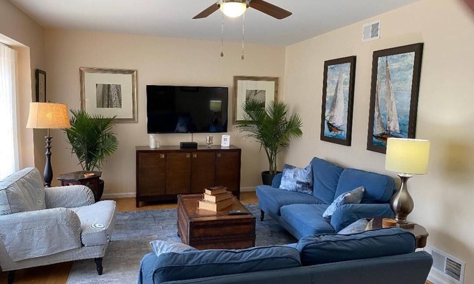 Savannah House | Savannah Family Getaway: Pet-Friendly Ocean View Retreat