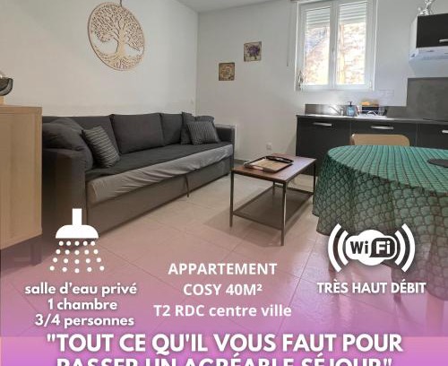 Pierrelatte Apartment | Modern T2 Apartment in City Center with Breakfast & Pet Friendly