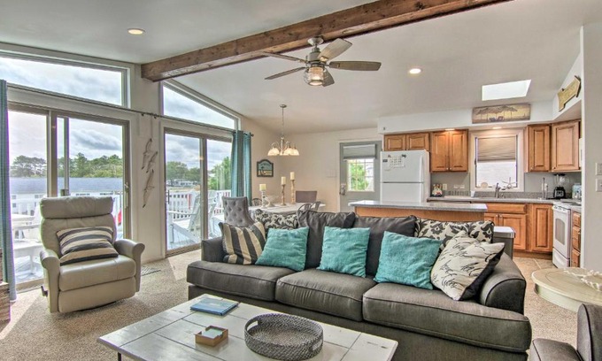 Fenwick Island House | Canalfront Retreat in Fenwick Island, Steps to the Beach