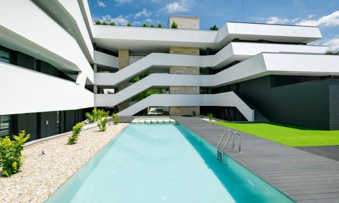 Balatonszemes Apartment | Oceanfront Escape at Fenyves by Interhome - Rated 10/10