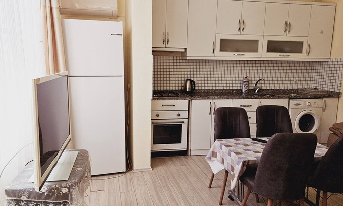 Kas Condo | Ferah Yüksek Bahçe Katı daire