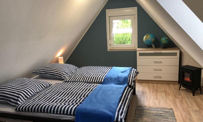 Frickenfelden House | Oceanfront Retreat at Ferienhäusle JoNa with Family Amenities