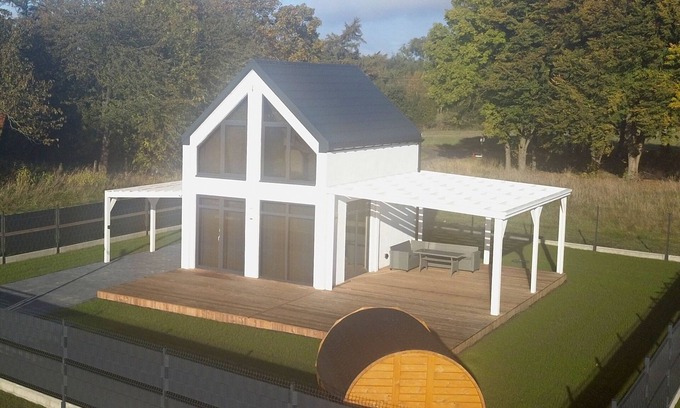 gmina Wolin House | Relaxing Oceanfront Retreat with Sauna and Pet-Friendly Garden