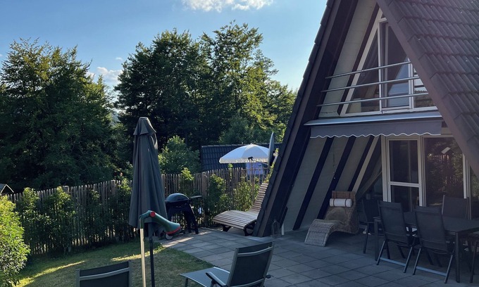 Gossersweiler-Stein House | Relaxing Retreat in Pfälzerwald with Cozy Fireplace