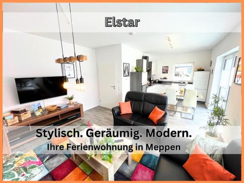 Apeldorn House | Cozy Ferienhaus "Elstar" in Meppen with Free Netflix & WiFi