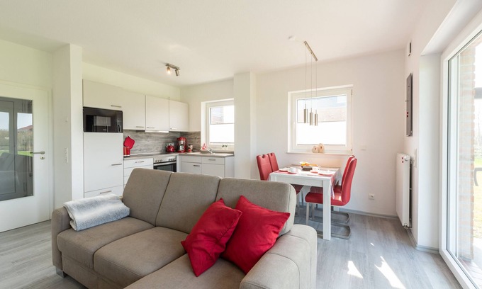 Tossens House | Oceanfront Retreat for 4 Guests in Tossens with Spa