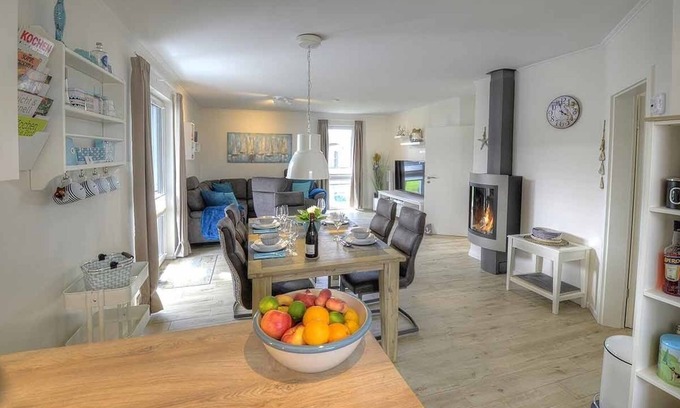 Drei House | Comfortable Retreat for 5 Guests with Ocean View in Glücksburg