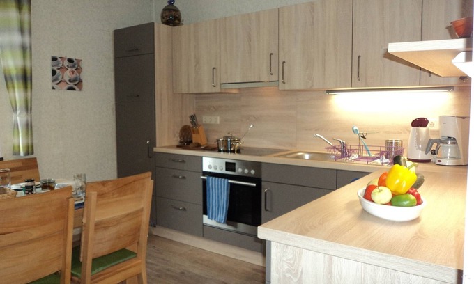 Ebern Apartment | Ideal Retreat for 8 with Balcony, Garden & Breakfast