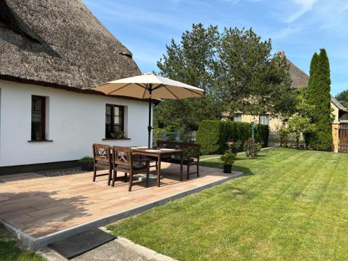Krummin House | Ferienhaus Juule in ruhiger Lage, Terrasse, WLAN