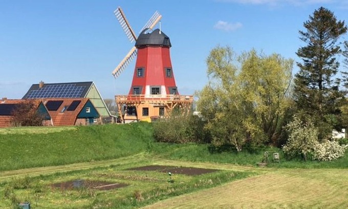 Beidenfleth House | Pet-Friendly Escape at Ferienhaus Mühle Neue Hoffnung