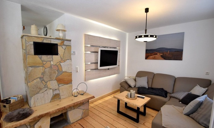 Huttenrode House | Exceptional Holiday Home in Hüttenrode with Infrared Sauna