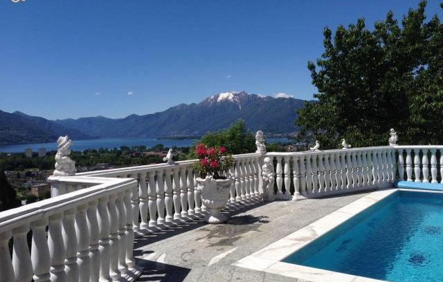 Gordola Villa | Idyllic Holiday Home with Lake Maggiore Views & Pool
