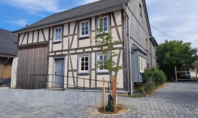 Buch House | Historic Half-Timbered House with Ocean View & Spa