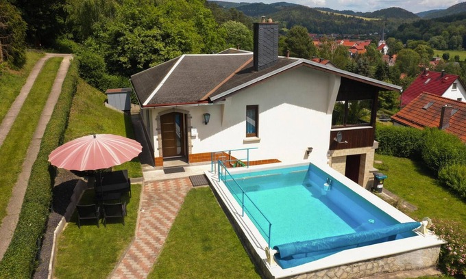 Nahetal-Waldau House | Ferienhaus, Waldau Thuringen