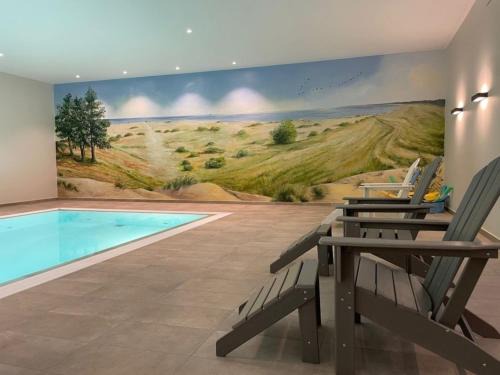 Wenkendorf Apartment | Pet-Friendly Oceanview Bungalow at Ferienhof Marquardt