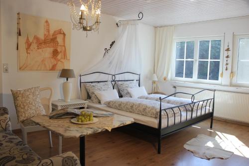 Rot am See Apartment | Tranquil Stay at Ferienidyll Aumühle with Oceanfront Views