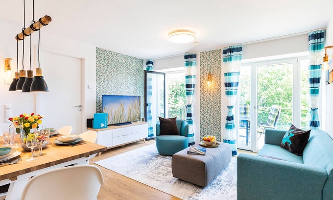 Prora Apartment | Inviting 5-Person Apartment with Ocean View in Binz Prora