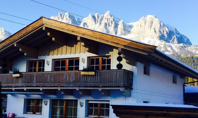 Going am Wilden Kaiser Apartment | Relax at Ferienwohnung Going Home with Spa & Hot Tub