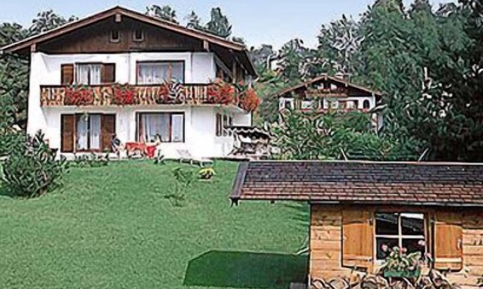 Unterschonau Apartment | Cozy Ferienwohnung Grünstein with Kitchen & Balcony