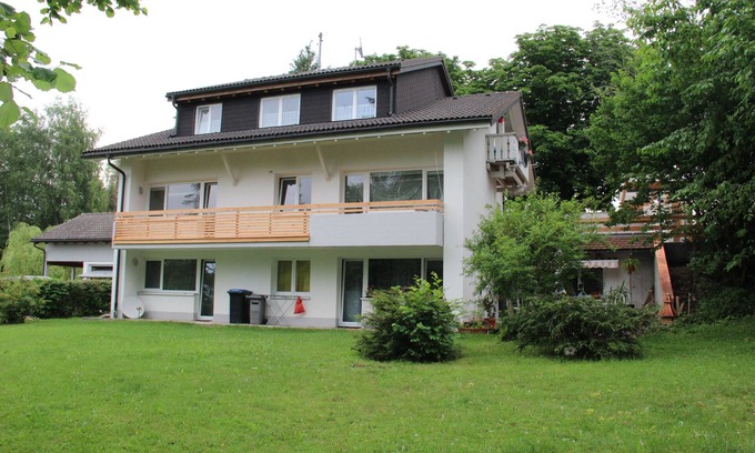 Uehlingen-Birkendorf Apartment | Elegant Terrace Getaway with Kitchen & Breakfast Options