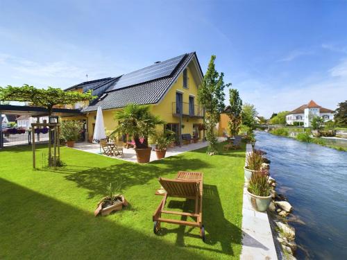 Singen Apartment | Cozy 1-Bedroom Apartment with Balcony by the Aach River